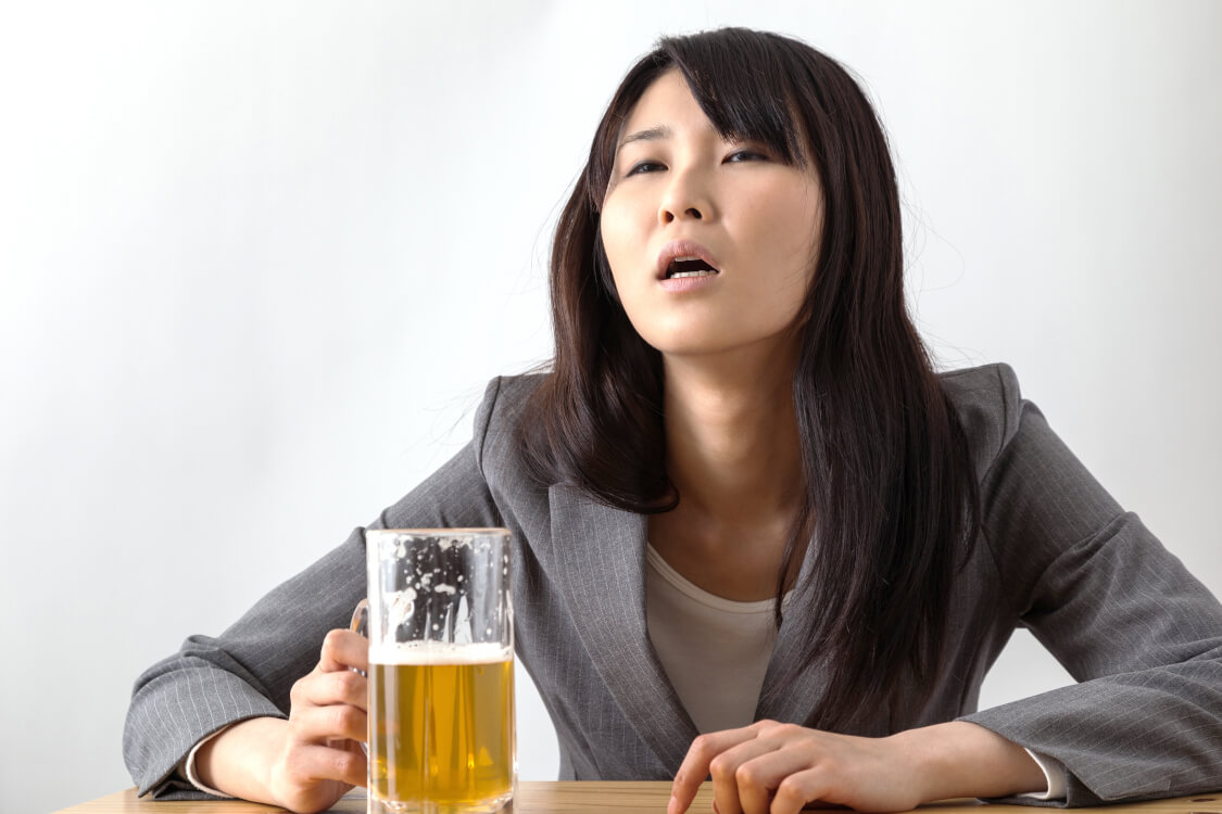 お酒が五臓六腑に染み渡る