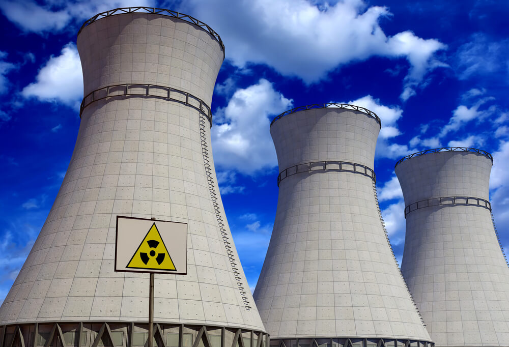 原子力発電所の写真