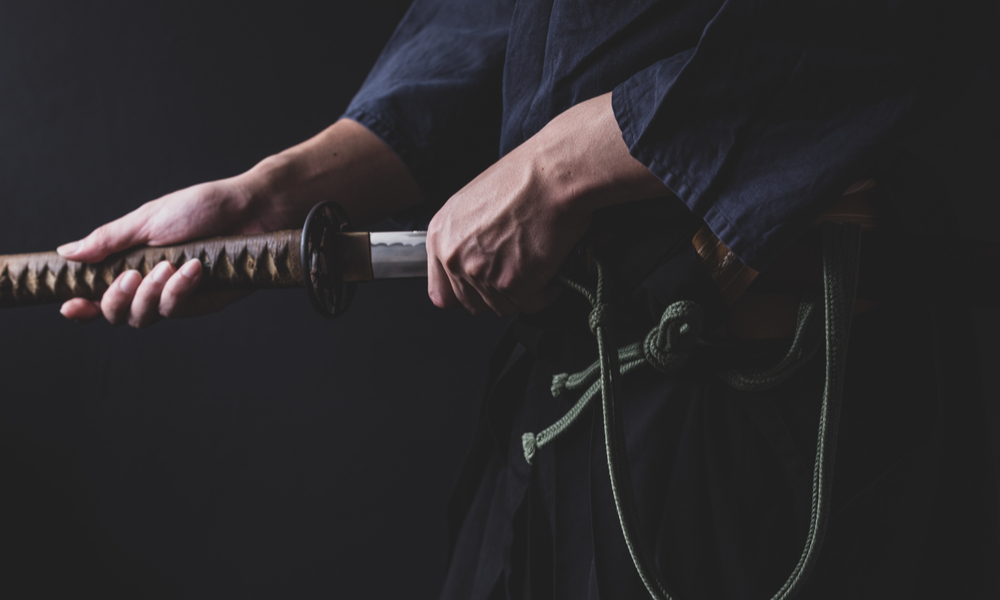武士道精神を体現した姿勢