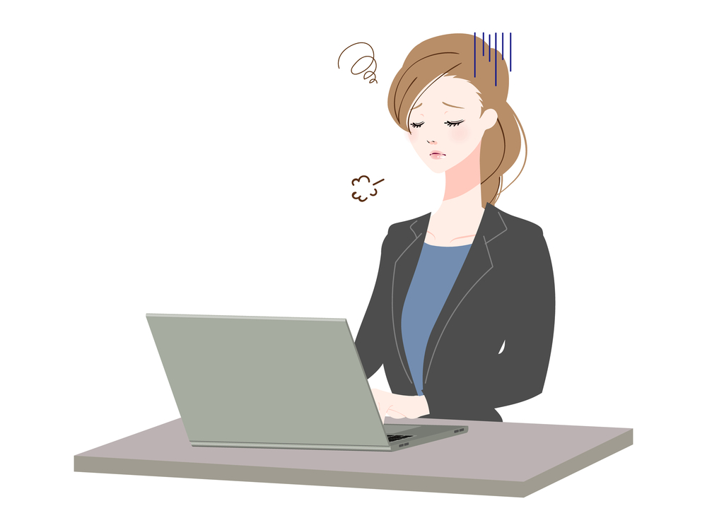 朝令暮改で指示が変わる仕事に嫌気がさす女性
