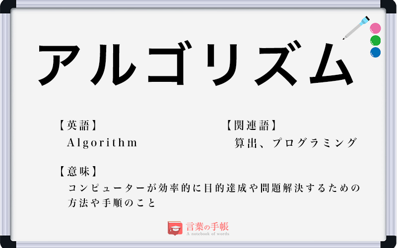 アルゴリズム