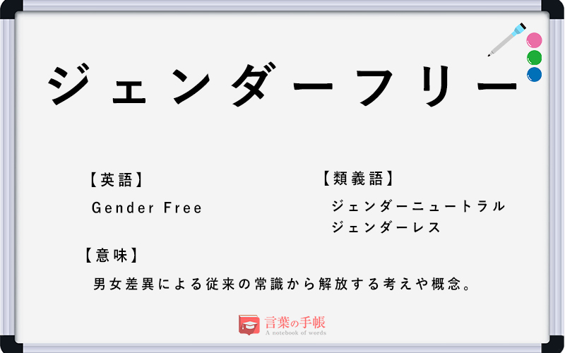 「男女」の違う言い方は？
