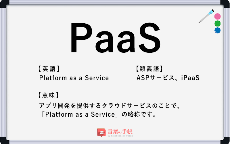 Paas の使い方や意味 例文や類義語を徹底解説 言葉の手帳 様々なジャンルの言葉や用語の意味や使い方 類義語や例文まで徹底解説します